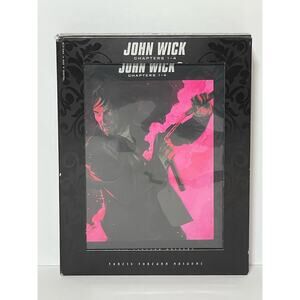 Lionsgate - John Wick Chapters 1-4 - Blu Ray Disc - Pre-Owned